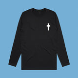 Trust God Cross Front/Back  L/S